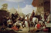 unknow artist Arab or Arabic people and life. Orientalism oil paintings 74 oil on canvas